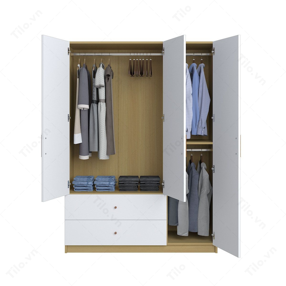 Tủ áo nhỏ gọn  A_15_08VT